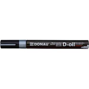 DONAU Лаков маркер DONAU D-oil 2, 8 mm сребърен U7369001PL-38 (7369001PL-38)