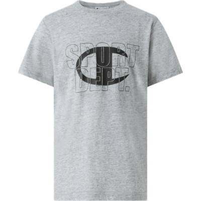 Champion SS Tee B světle šedá