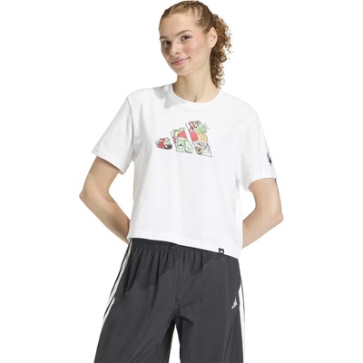 ADIDAS Тениска food cropped loose graphic