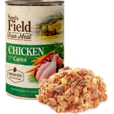 Sam's Field Adult True Meat Chicken & Carrot 400 g