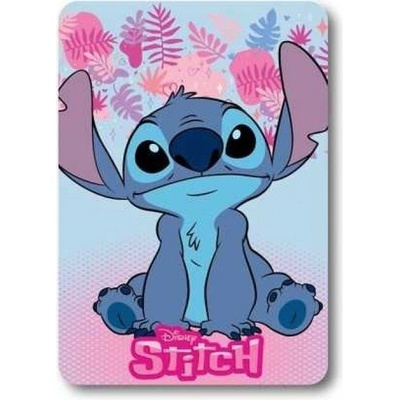 Mister License Dětská deka LILO A STITCH polar fleece růžovo modrá