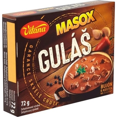 Vitana Masox guláš bujón 6 x 12 g