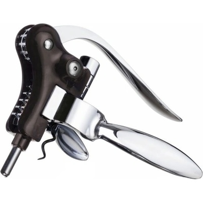 VACU VIN Lever Corkscrew czarny - otvírák na víno (vývrtka) z nerezové oceli