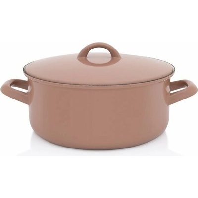Beryl Olymp Kastrol s poklicí 24 cm 4,75 l moka