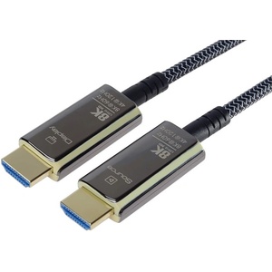 PremiumCord активен оптичен кабел HDMI, 48Gbps, 8K60Hz, M/M, 30 m, бяла мрежа KPHDM21T30 (KPHDM21T30)
