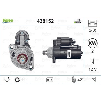 VALEO Startér 438152