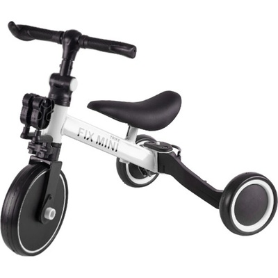 TRIKE FIX MINI CROSS COUNTRY 3V1 s pedálmi biela