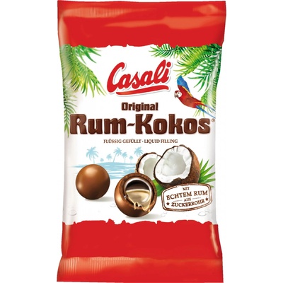 Casali guličky čokoládové s náplňou rum-kokos 100 g