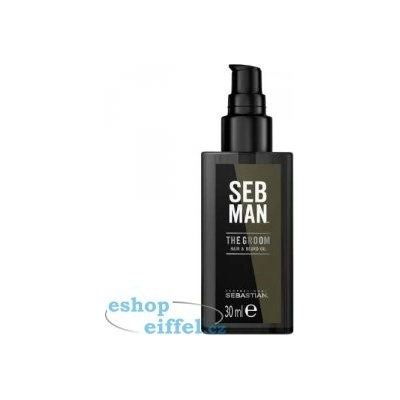 Sebastian Professional Sebman The Groom olej na vousy a bradu 30 ml – Zboží Dáma