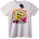 NOONEBRAND Тениска SpongeBob & Gary Дъга - 4XL, Black