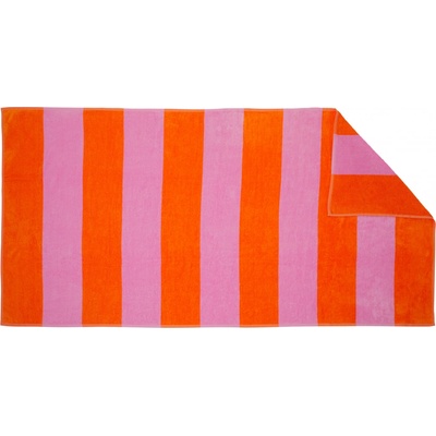 Crivit Plážová osuška 90 x 180 cm oranžová růžová – Zboží Dáma