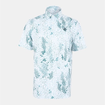 PUMA Блуза с яка Puma Men's Short-Sleeve Performance Polo Shirt - White Glow