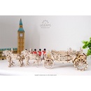 Ugears 3D puzzle Kráľovský svadobný koč Megan a Harry 290 ks