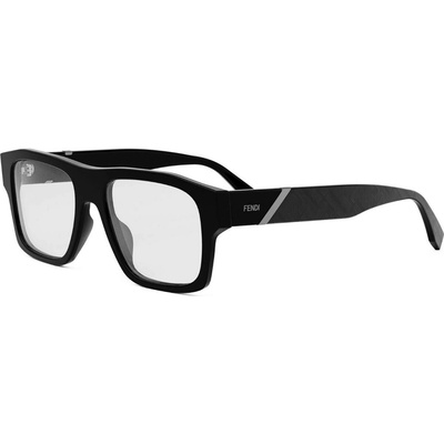 Fendi Diagonal Black Square Eyeglasses
