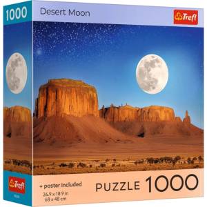 Trefl Пъзел Trefl от 1000 части - Пустинна луна (99294)