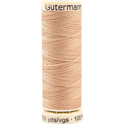 Stoklasa Polyesterové nitě návin 100 m Gütermann univerzální Balení: 1 ks, Varianta: 186 Tapioca 186 Tapioca