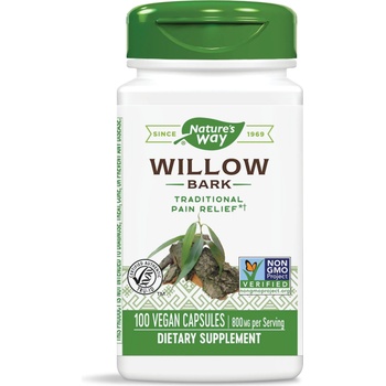 Nature's Way Willow Bark, 400 mg, 100 капсули, Nature's Way (17850)