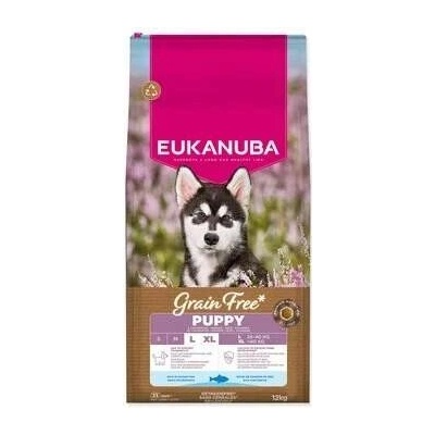 Eukanuba Grain Free Puppy Large rich in ocean fish 12 kg