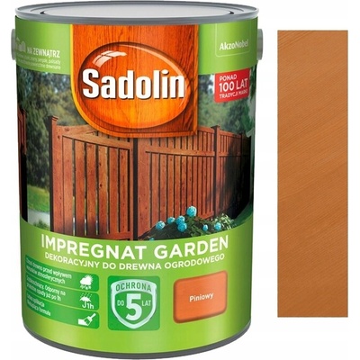 Sadolin Garden dekorativní na zahradní dřevo 5 l pinia