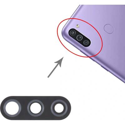 Sklíčko zadní kamery Samsung M115 Galaxy M11 black