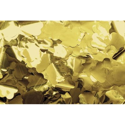 Show Confetti Metal Gold Flowers 1 kg Flameproof