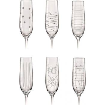 Crystalex Bohemia Skleničky na šampaňské 6 x 190 ml