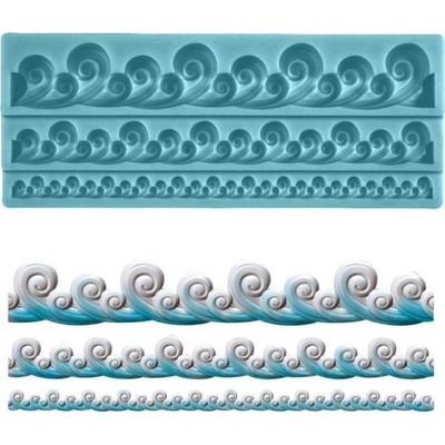 Cakesicq Silikónová forma na okraje vlny 19x7,5cm