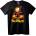 NOONEBRAND Тениска Хелоуин Iron Man Чиби - 2XL, White