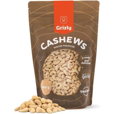 Grizly Kešu Natural ww320 Premium 1000 g