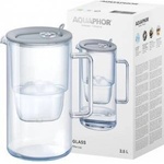 Aquaphor Glass jug 2, 5l aquaphor grey + cartridge maxfor +mg Филтрираща кана