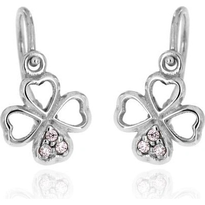 Zlatnictví U Kostela dětské náušnice čtyřlístky 807r