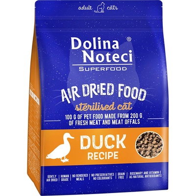 Dolina Noteci Superfood Sterilised Feline Duck 2 x 1 kg