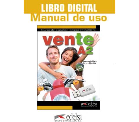 Vente A2 Libro Digital/Manual De Uso + flashdisk