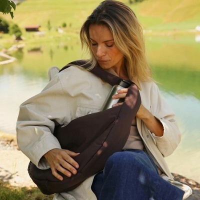 Studio Noos Crossbody taška Puffy Brown – Zbozi.Blesk.cz