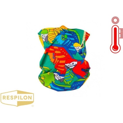Respilon Nákrčník R shield Light dětský Parrot s protivirovou Nano membránou