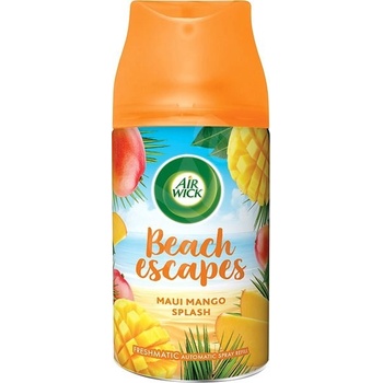 Air Wick Freshmatic Beach Escapes náplň do osviežovača vzduchu Maui mango 250 ml