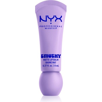 NYX Cosmetics Smushy Matte Lip Balm балсам за устни с матиращ ефект цвят Sugar Smush 8ml