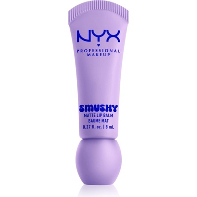 NYX Cosmetics Smushy Matte Lip Balm балсам за устни с матиращ ефект цвят Sugar Smush 8ml