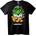 NOONEBRAND Тениска "Крийпъри Бум" от Minecraft - 2XL, Black