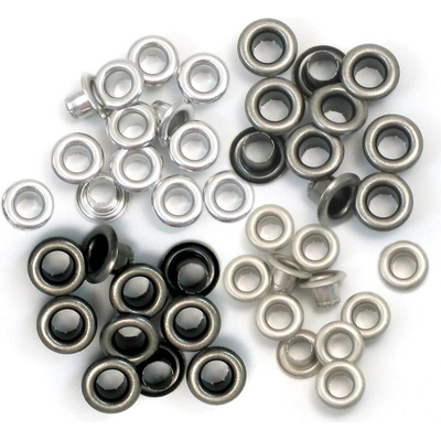 WE R MEMORY KEEPERS PRŮCHODKY - Eyelets Standard - METALICKÉ STUDENÉ
