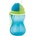 Canpol babies Преходно нетечащо шише с мека сламка Canpol - Синьо, 370 ml (56/113_blu)