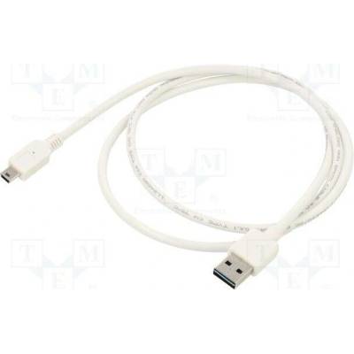 Delock 85157 USB 2.0 USB A zástrčka dvoustranná USB B mini vidlice