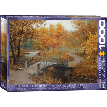 Image 1 of EUROGRAPHICS - Puzzle Lusphin: Autumn in an old park - 1 000 piese