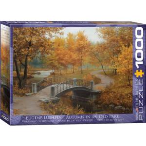 EUROGRAPHICS - Puzzle Lusphin: Autumn in an old park - 1 000 piese