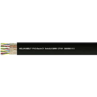 Helu 27094-100 plochý 4 G 2.5 mm² 100m čierna