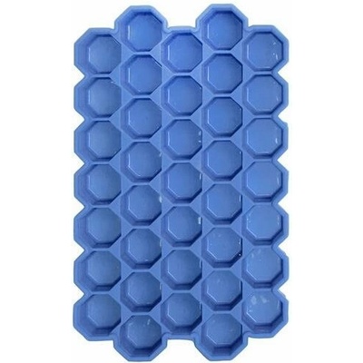 TORO Tvořítko na led silikon 37 kostek, 19,5 × 11,5 × 2,5 cm – Zbozi.Blesk.cz