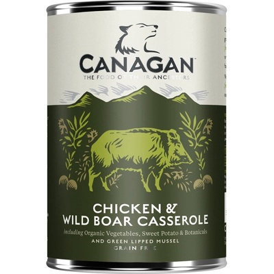 Canagan Dog Chicken & Wild Boar Casserole 400 g