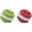 Ferplast PA 6584 Rubber Ball for teeth - Дентална играчка за дъвчене за кучета, 8 см. /червена, зелена/ 1 брой