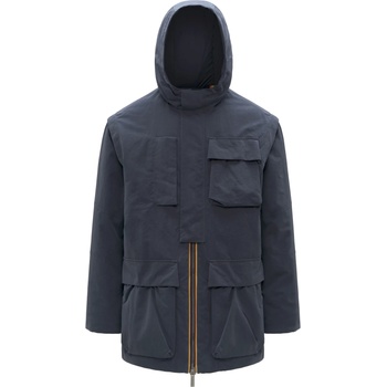 K-Way Мъжко яке парка K-Way Otto Cotton Feel Parka - Blue Airforce Combo (004-7031-0113)
