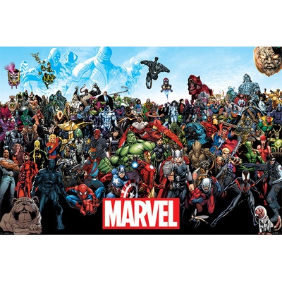 Plagát, Obraz - Marvel - Universe, 91.5 × 61 cm